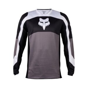 Fox 180 Nitro Motocross Jersey Black/Grey - Image 1