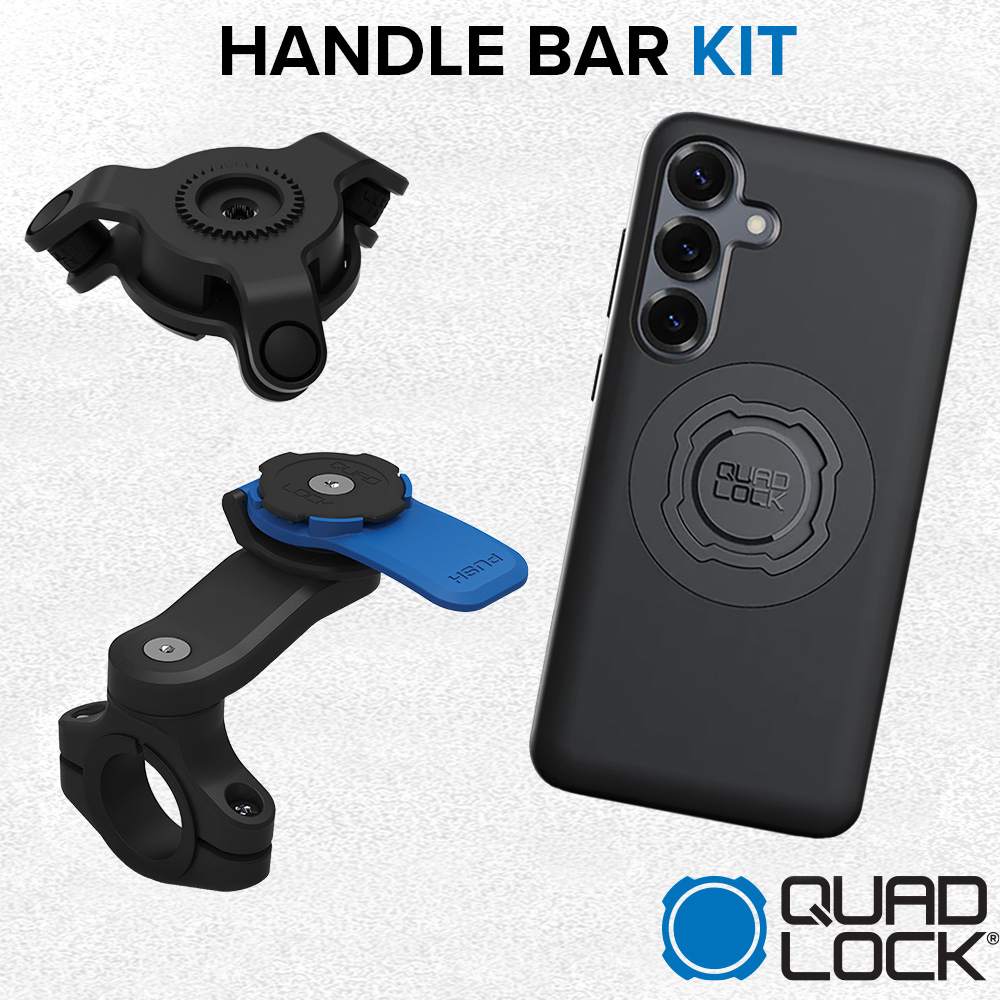 Quad Lock Samsung Galaxy S25+ Handlebar Mount Kit