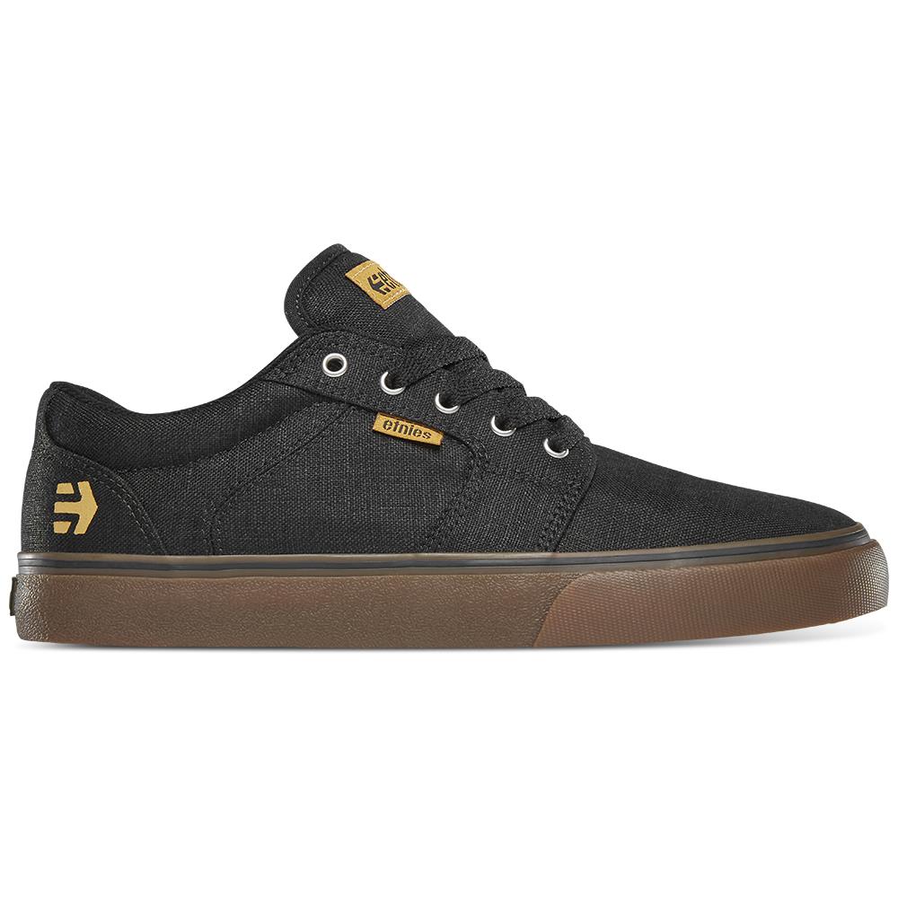 Etnies Barge LS Shoes Black/Gum/Silver