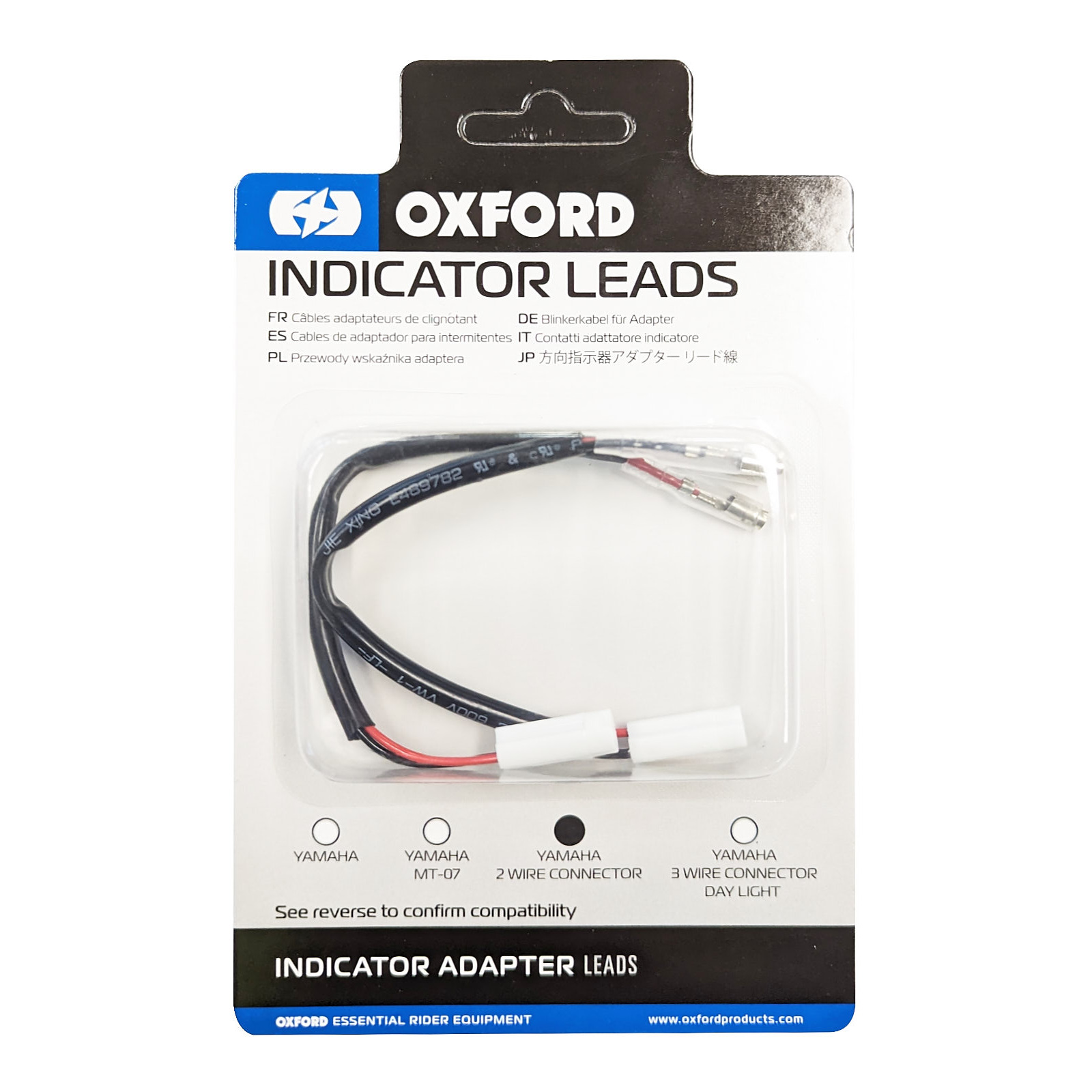 Oxford Indicator Leads - Yamaha 2 Wire Connector - Image 1