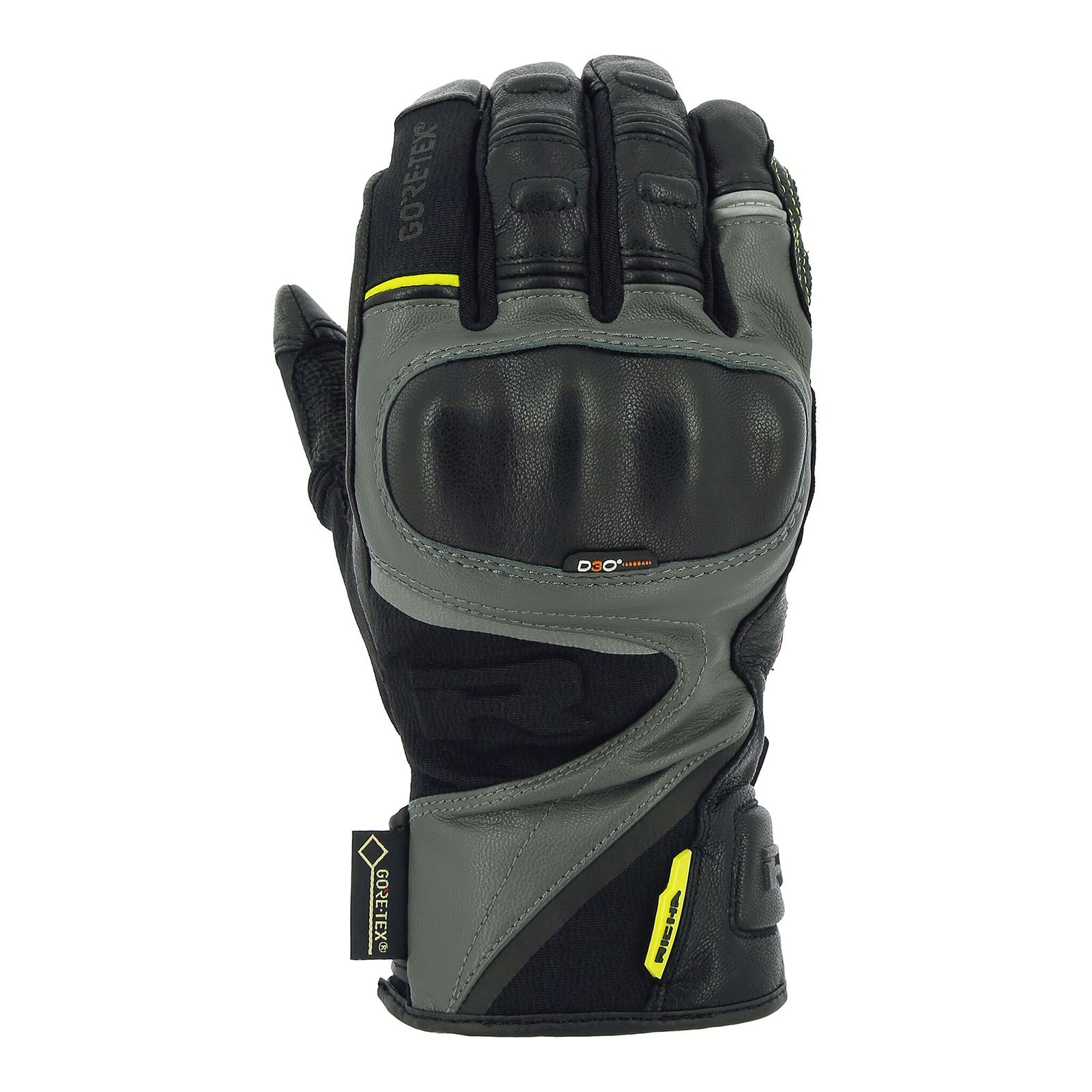 Road Glove Richa Atlantic Gore-Tex Grey/Yellow - Image 3