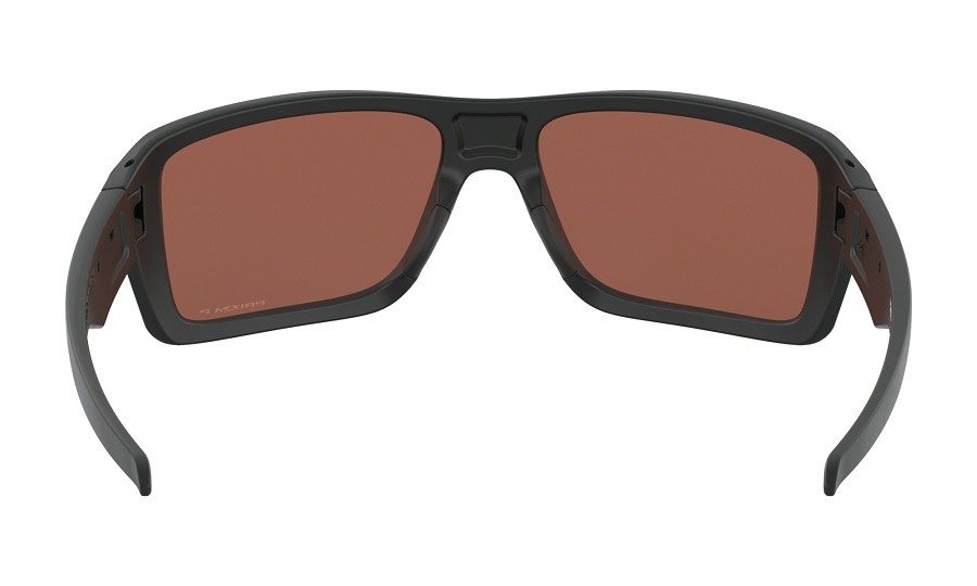 Oakley Double Edge Sunglasses Matte Black w/PRIZM Deep Water Polarized Lenses