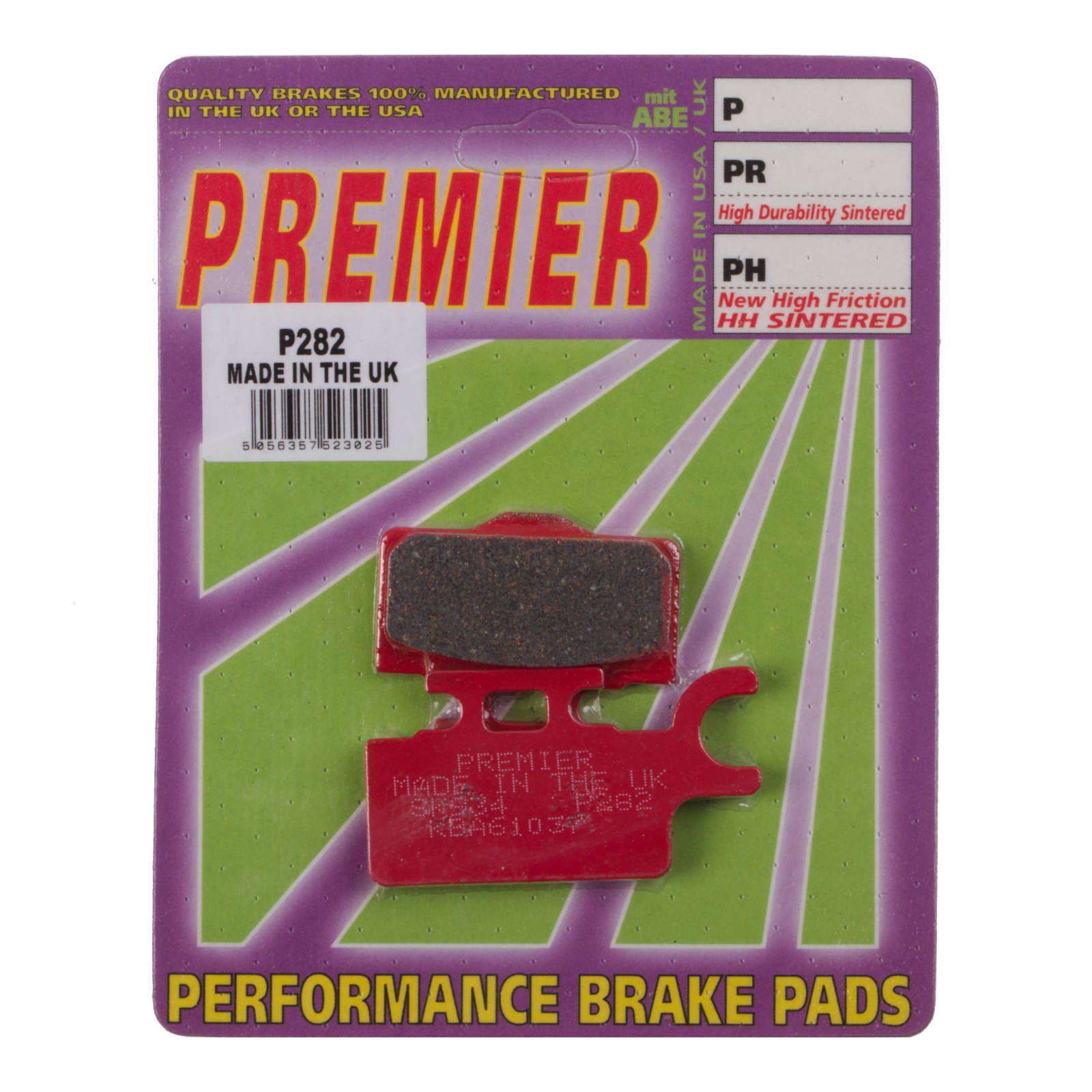 PREMIER BRAKE PADS P282 - KAW | SUZ - Image 1