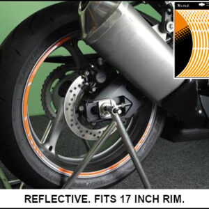 KEITI NON-REFLECTIVE WHEEL 3 STRIPE [FLURO YELLOW] NS - Image 8