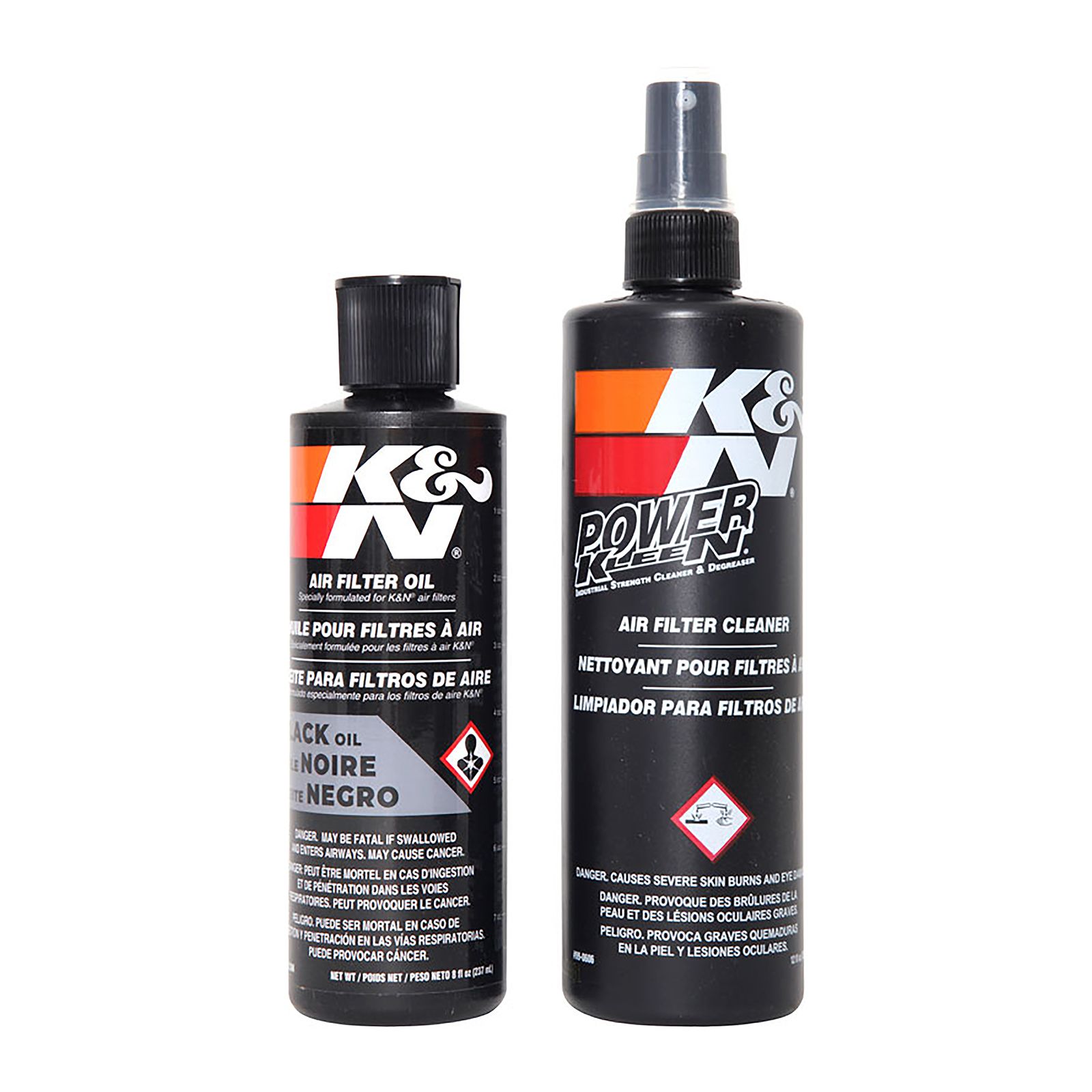 K&N RECHARGER KIT SQUEEZE BOTTLE - BLK OIL - Image 1