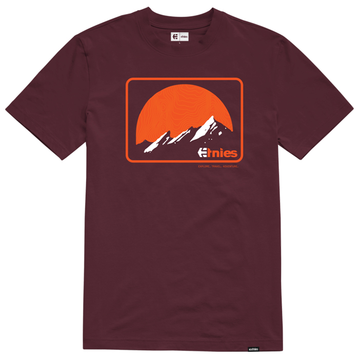 Etnies MTN Tee Burgundy