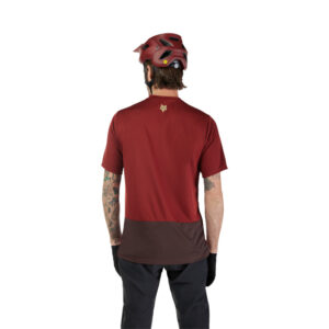 Fox Ranger MTB Jersey Wordmark Rust Brown - Image 2