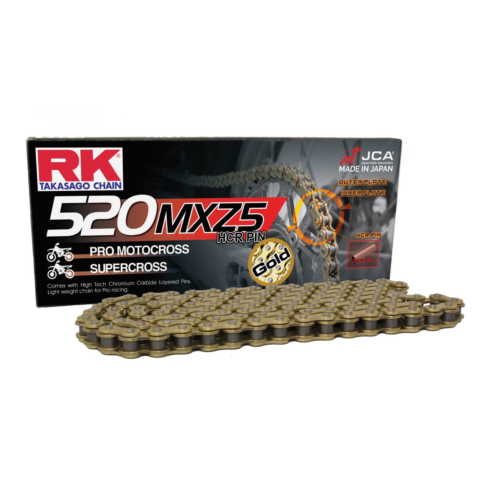 CHAIN RK GB520MXZ5 x 120 MX - Image 1
