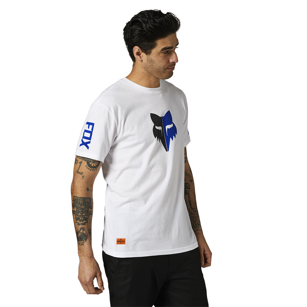 Fox Peril Tee Dark Indigo