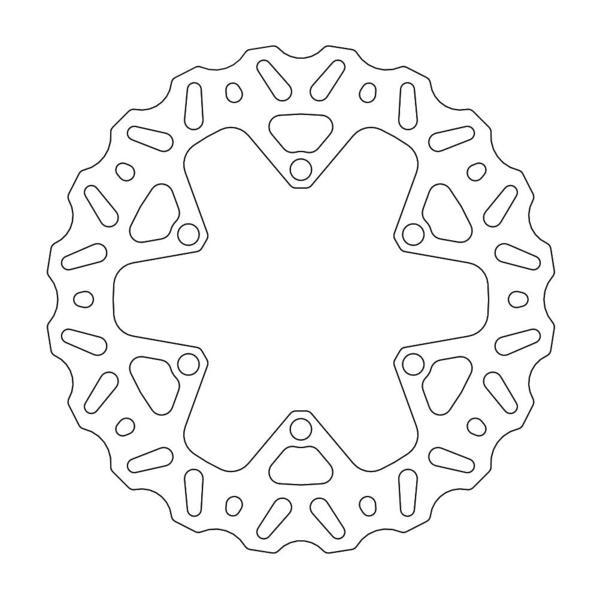 BRAKE ROTOR MOTO MASTER NITRO FRONT KAWASAKI KX85 01-21 KX100 06-20
