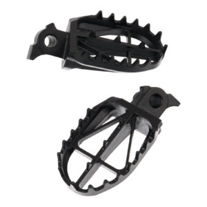 Zeta Wide Foot Pegs CrMo U-Wide YZ/WR250F/450F, YZ125/250 '99 - Image 1