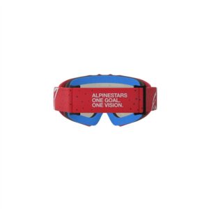 Alpinestars Vision Vesta Motocross Goggles Youth Red/Chrome Mirror Silver Lens - Image 4
