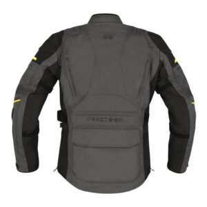 Richa Infinity 3 Women's Road Jacket  Grey / Fluo Yellow - Image 6