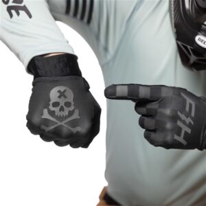Fasthouse Vapor Reaper Motocross Gloves Black - Image 5