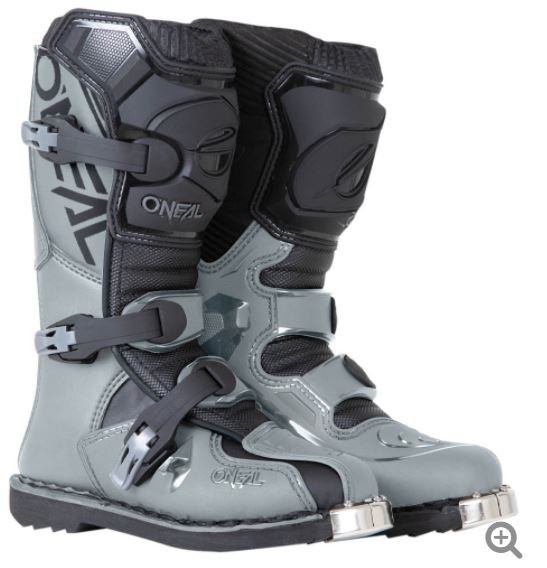 O'Neal Element Motocross Boots Youth Grey