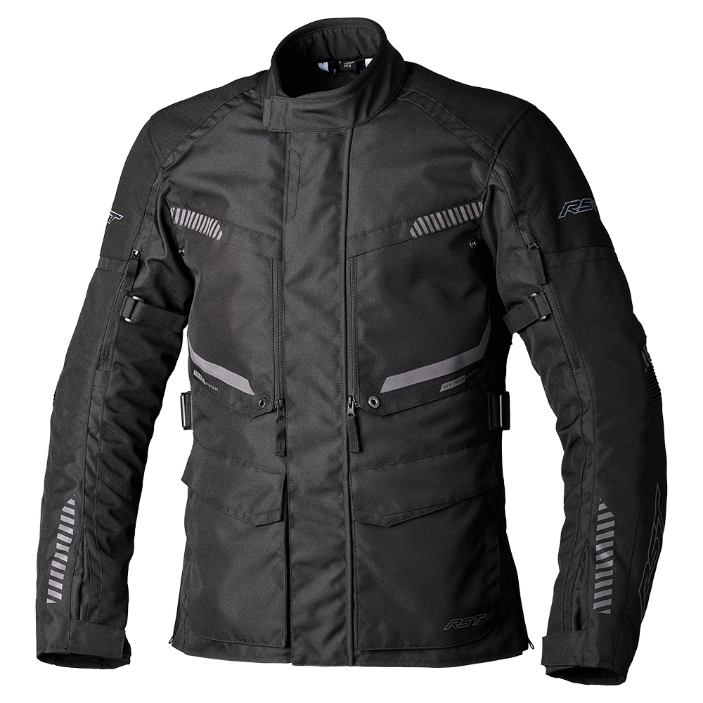 RST Maverick EVO CE Textile Road Jacket Black