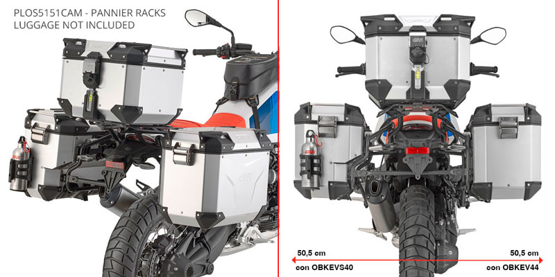 SIDE RACK ONE-FIT (OBK EVO S) BMW R12 G/S '25-> (LH SHAPED)
