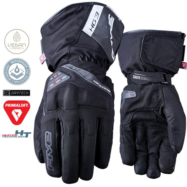 Five HG3 Woman Road Gloves EVO WP black