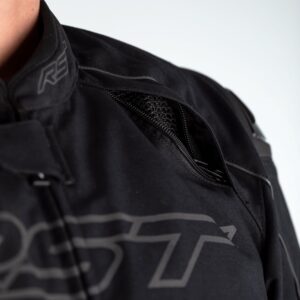 RST Sabre Textile Road Jacket Black - Image 4