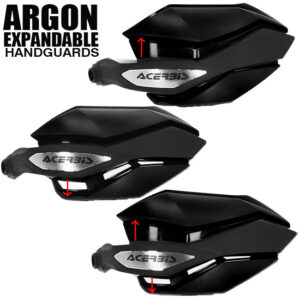 Acerbis Argon Road Bike Handguard Black - Image 3