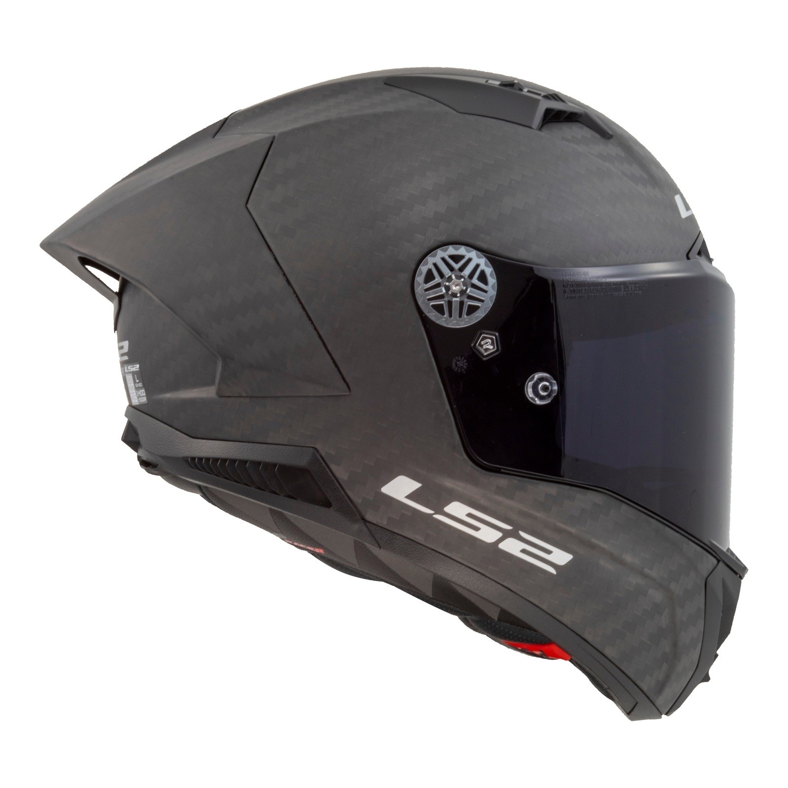 LS2 FF805 Thunder GP Pro Road Helmet Matte Black - Image 6