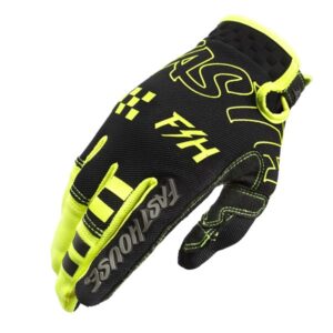 Fasthouse Speed Style Riot Motocross Gloves Black/High Viz - Image 2