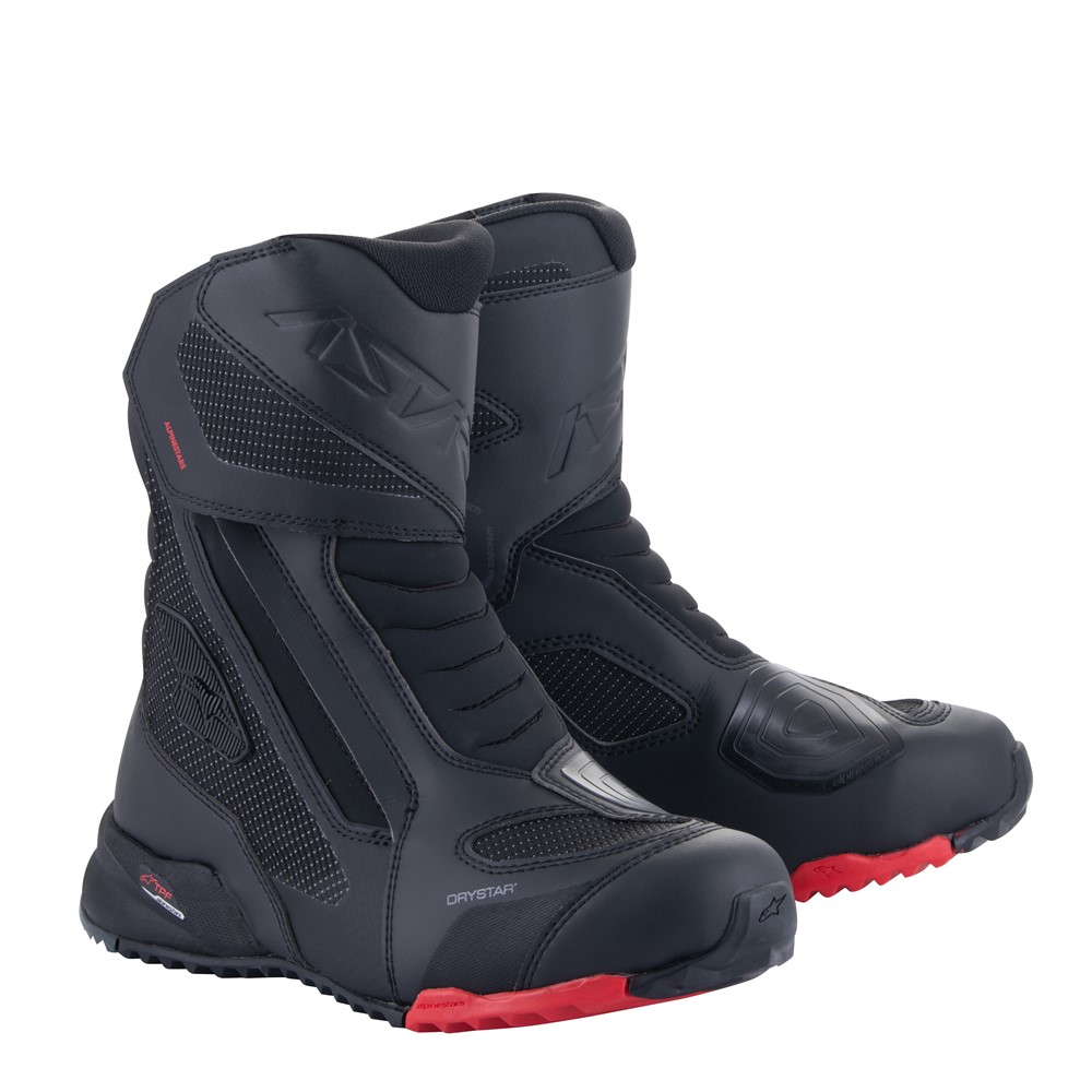 Alpinestars RT-7 Drystar Boots Black/Red