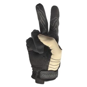 Fasthouse Off-Road Sand Cat Motocross Gloves Black/Black - Image 3