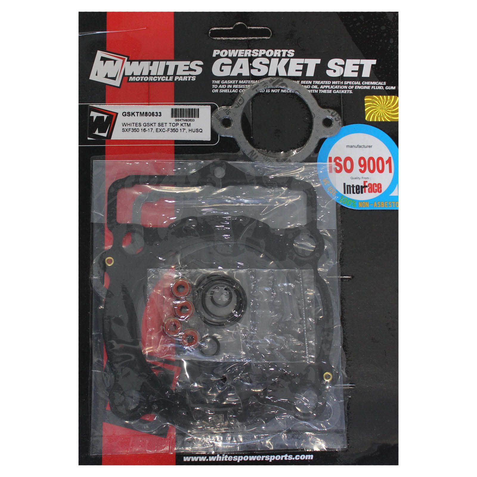WHITES GSKT SET TOP KTM SXF350 16-17, EXC-F350 17', HUSQ - Image 1