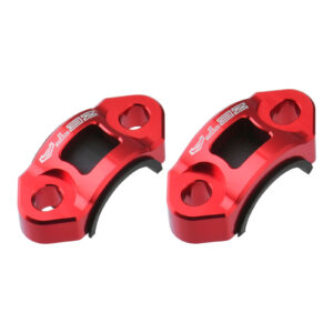 Zeta Rotating Bar Clamp Brake & Clutch Set Red - Image 2