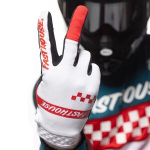 Fasthouse Speed Style Mod Motocross Glove Red/White - Image 4