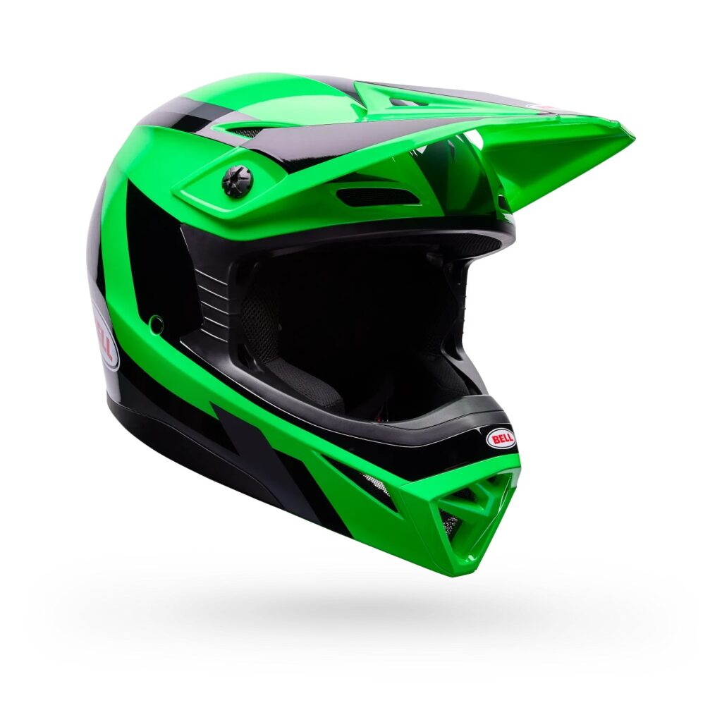 Bell MX-10 Mips Dyno ECE Motocross Helmet Green/Grey