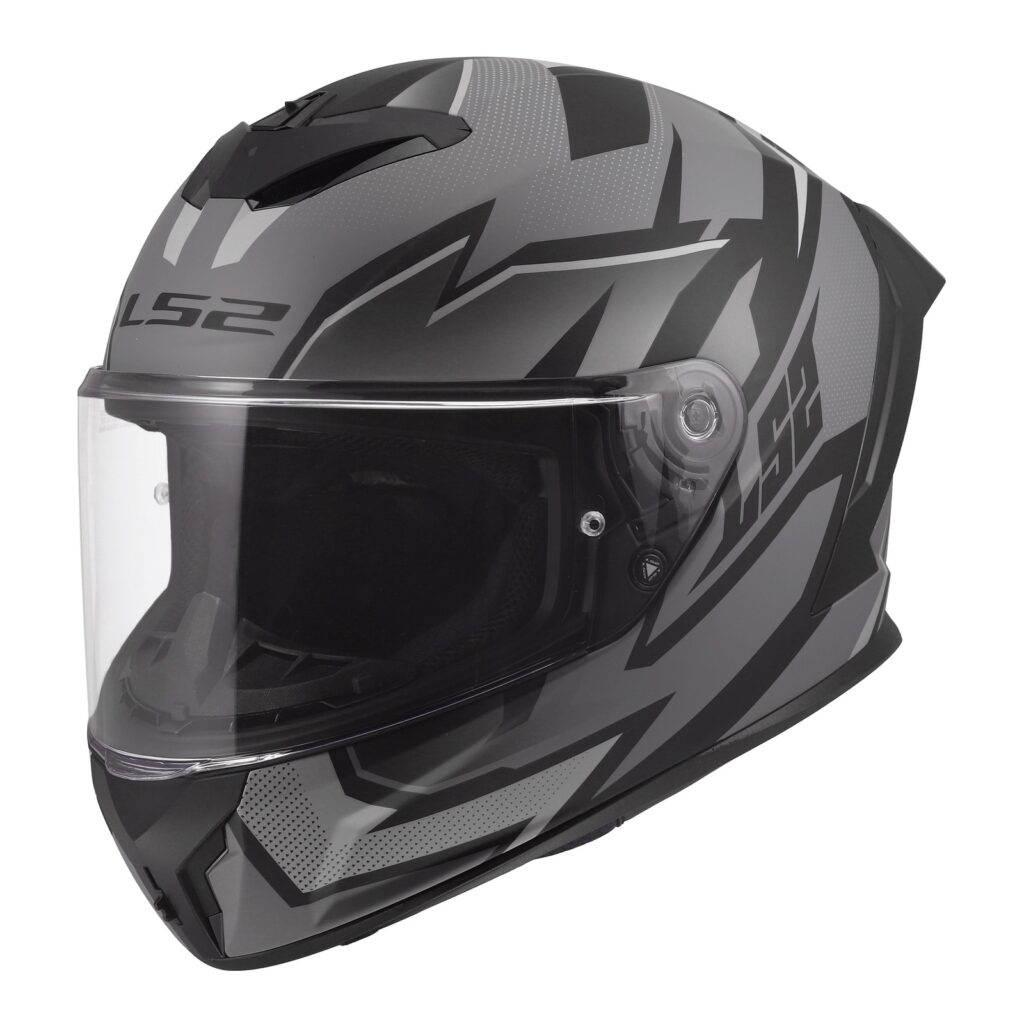 LS2 FF820 Rapid III Xtrem Road Helmet Black/Grey