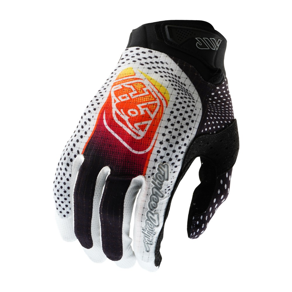Troy Lee Designs Air Optic Motocross Gloves White/Black