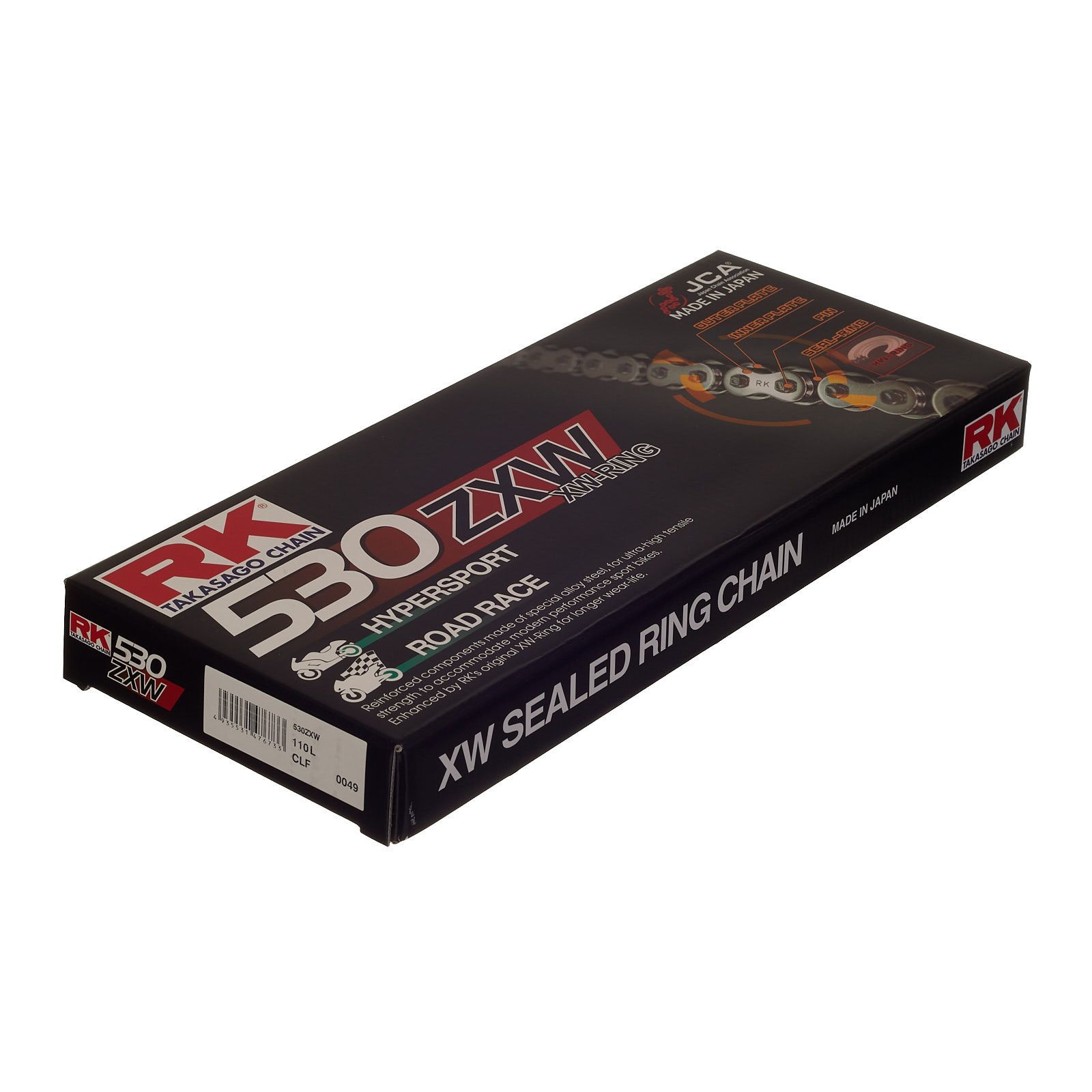 CHAIN RK 530ZXW x 110 XW-RING - HYPERSPORTS - Image 1