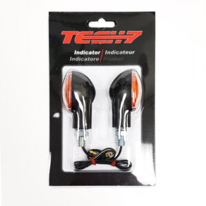 Cat Eye indicators short 66MM clear lens E-mark Tech7 - Image 1