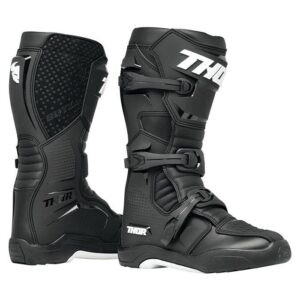Thor Blitz XR Motocross Boots Black/White - Image 1