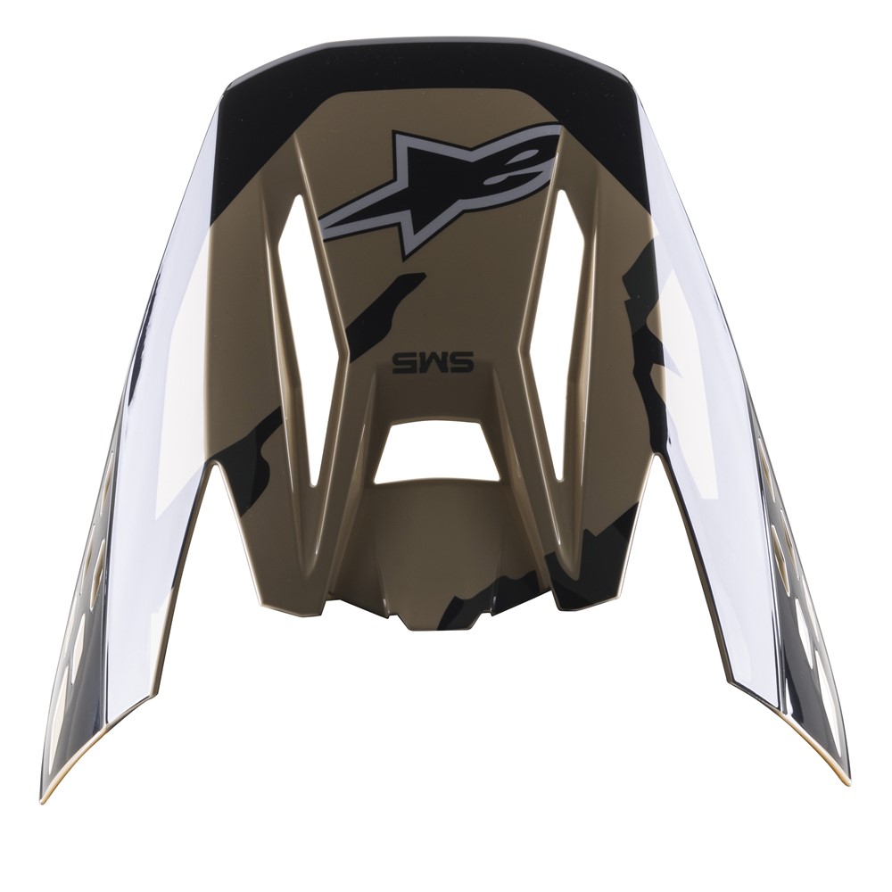 S-M5 Visor Solid Sand/Tangerine/Camo