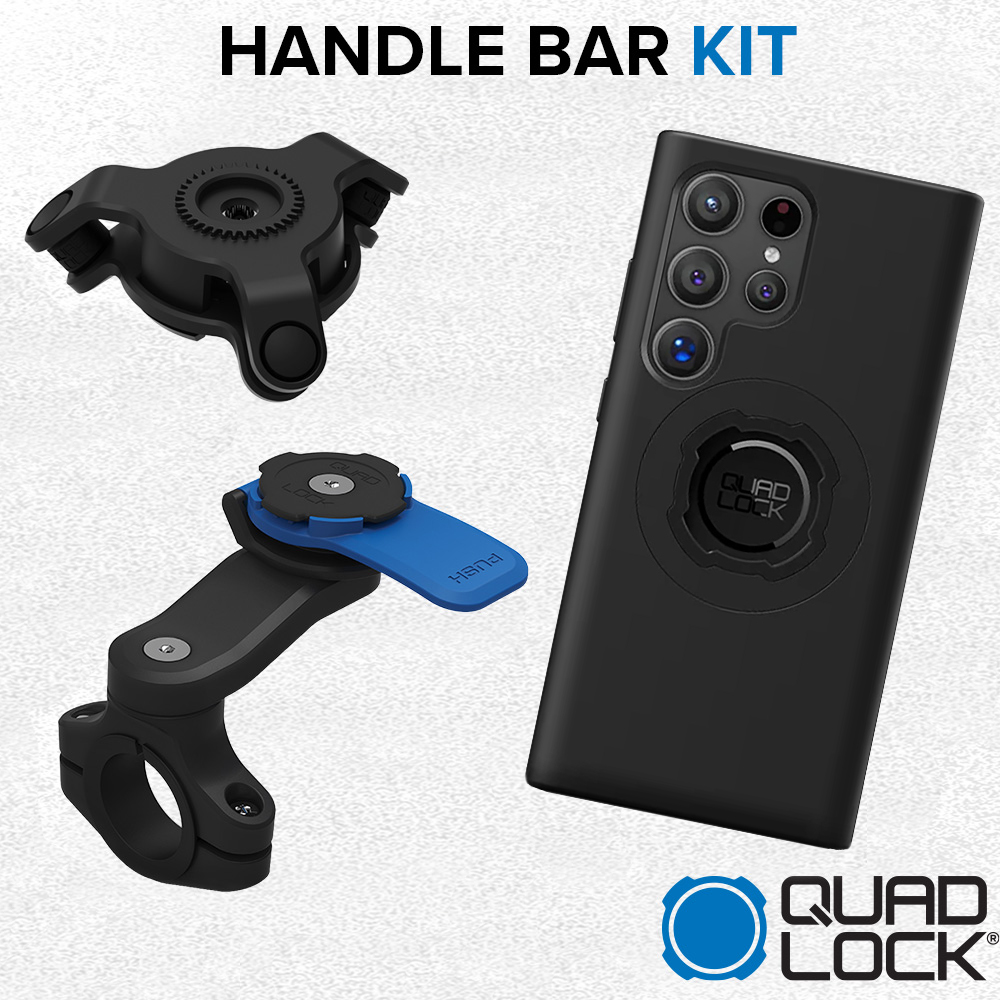 Quad Lock Samsung Galaxy S24 Ultra Handlebar Mount Kit