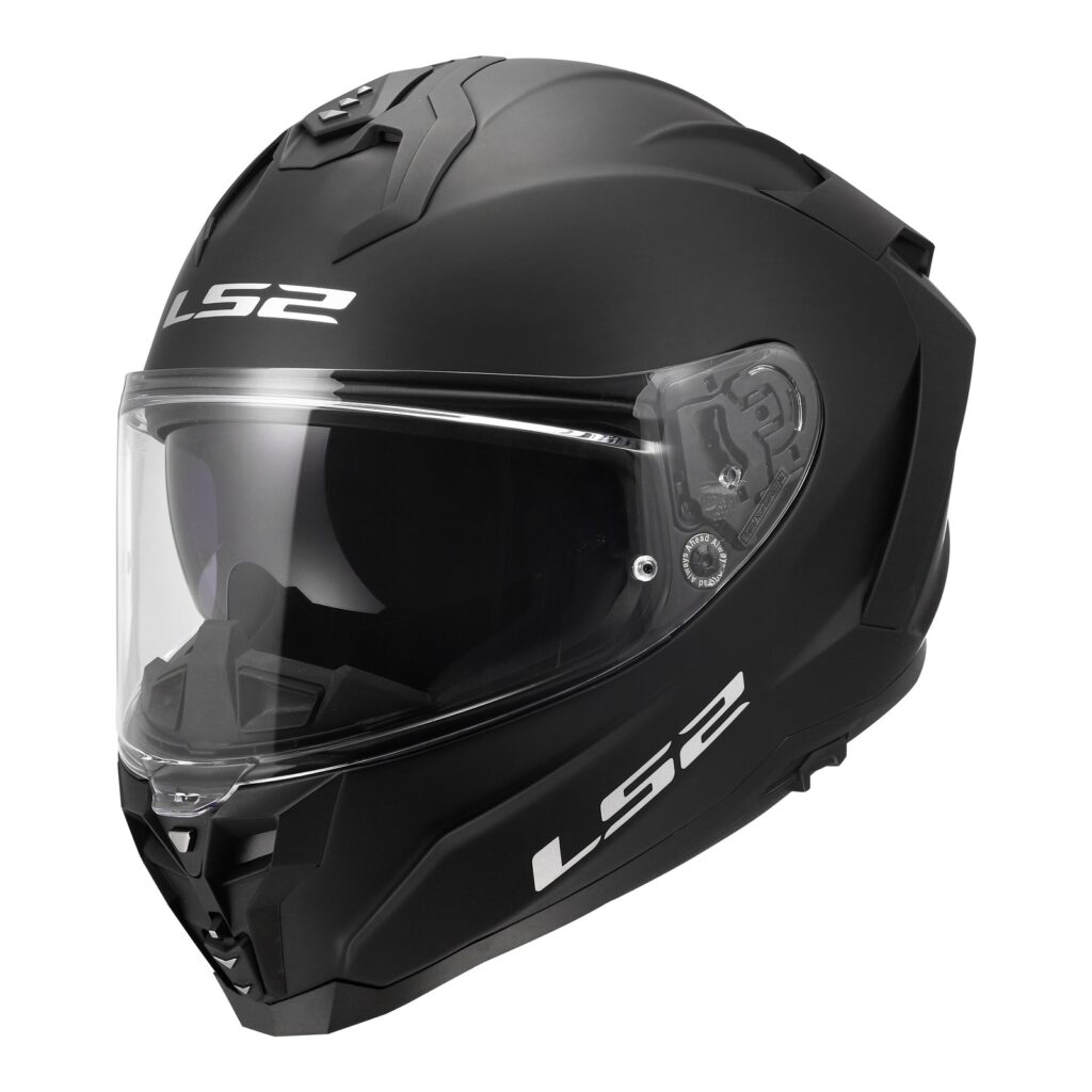 LS2 FF817 Challenger II Road Helmet Solid Matte Black