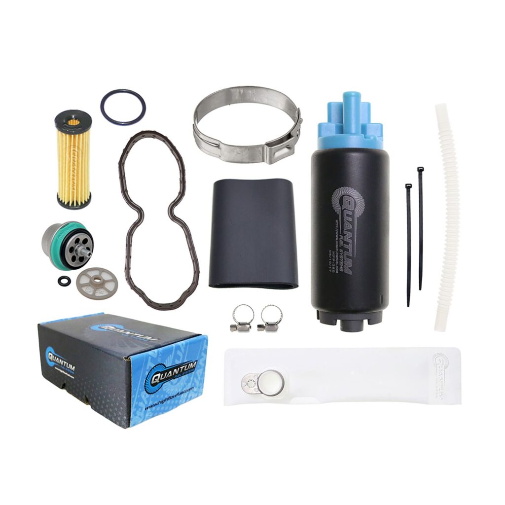 QUANTUM IN-TANK EFI  FUEL PUMP W/REGULATOR, TANK SEAL,FILTER