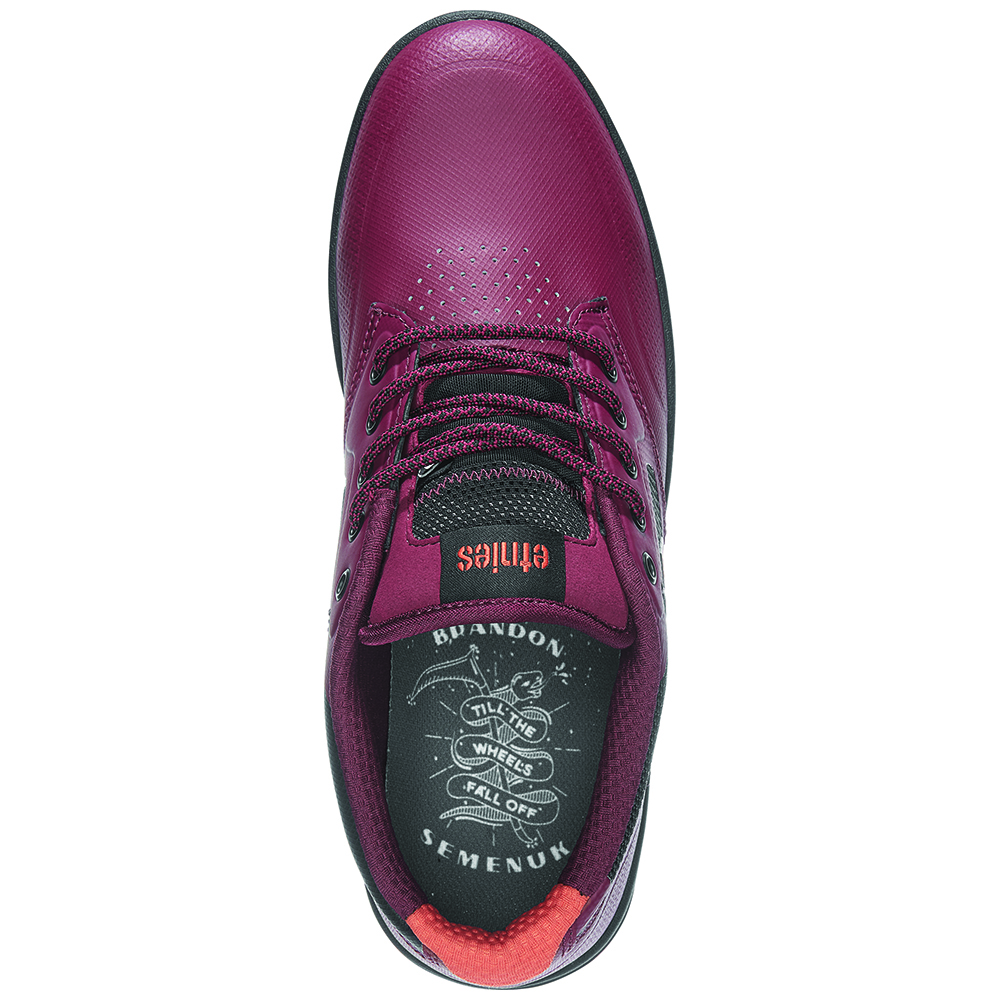 Etnies Semenuk Pro Shoes Burgundy