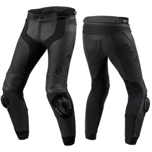 Rev'It Apex Leather Pants Short Leg Black - Image 1