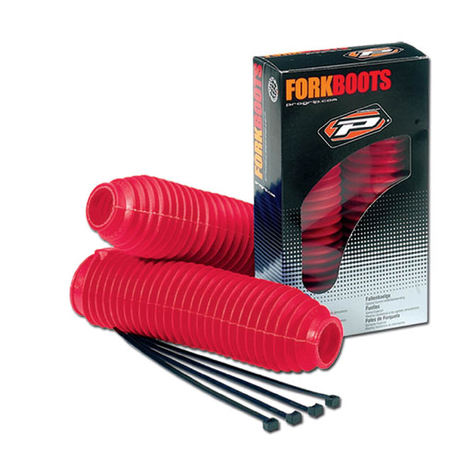 Short fork boots red 37mm DIAx48mmDIAx275mm long [AC]