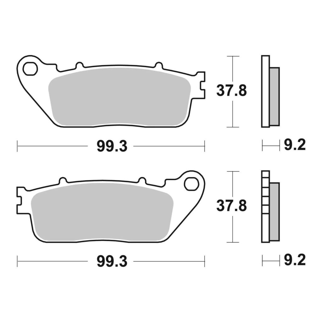 Brembo Brake Pad - Sintered Rear