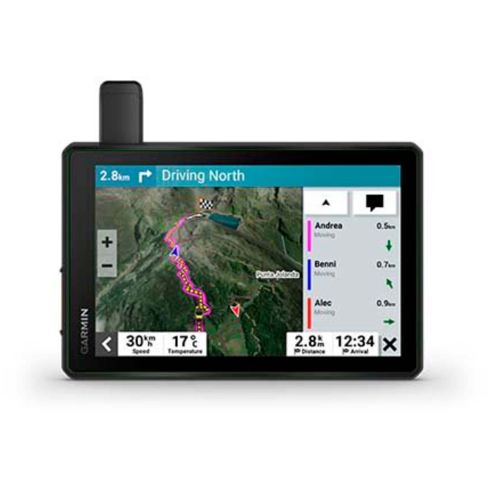 Garmin Tread - SXS Edition 8in with Group Ride Tracker - Image 1