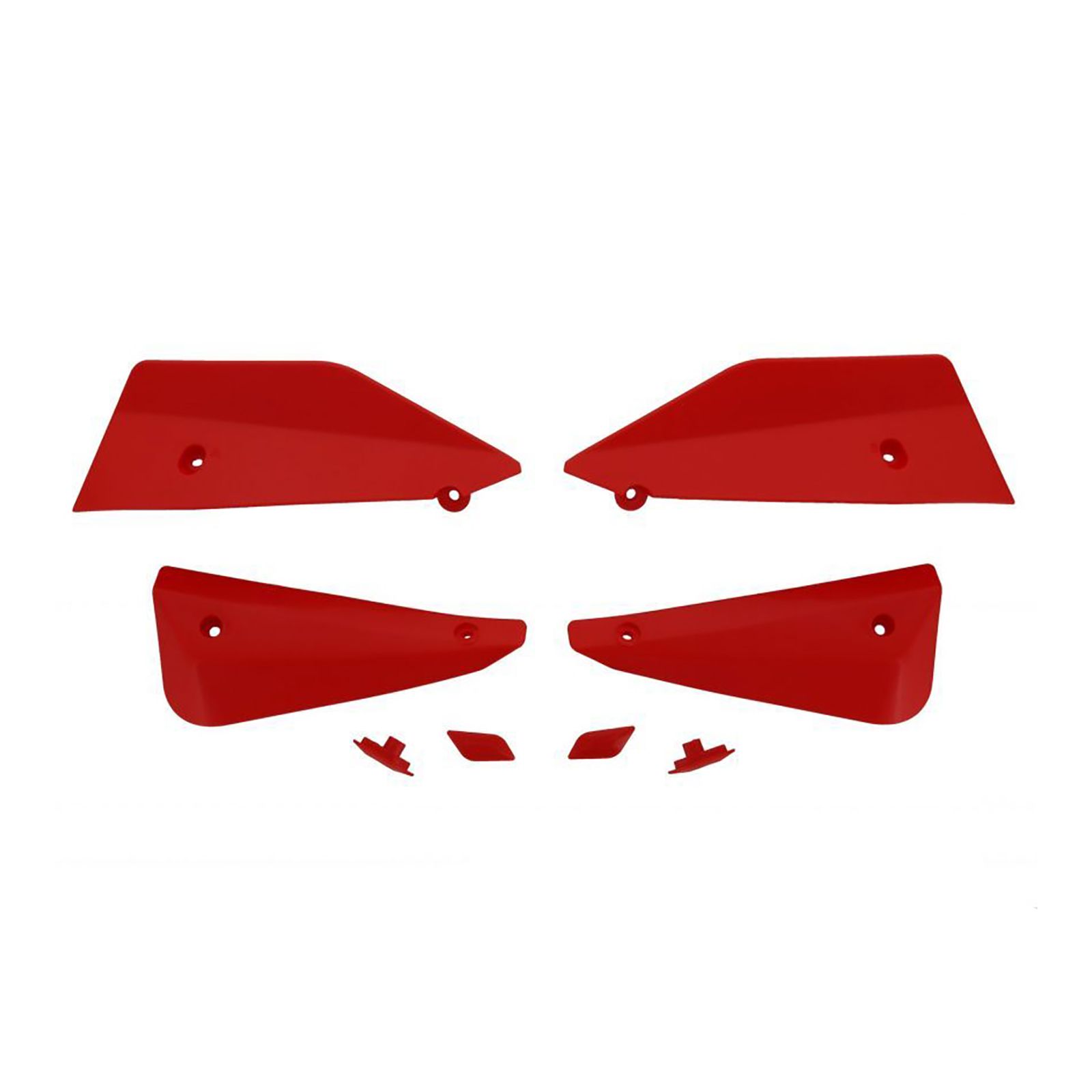 BARKBUSTERS HANDGUARD SABRE DEFLECTOR & PLUG SET - RED - Image 1