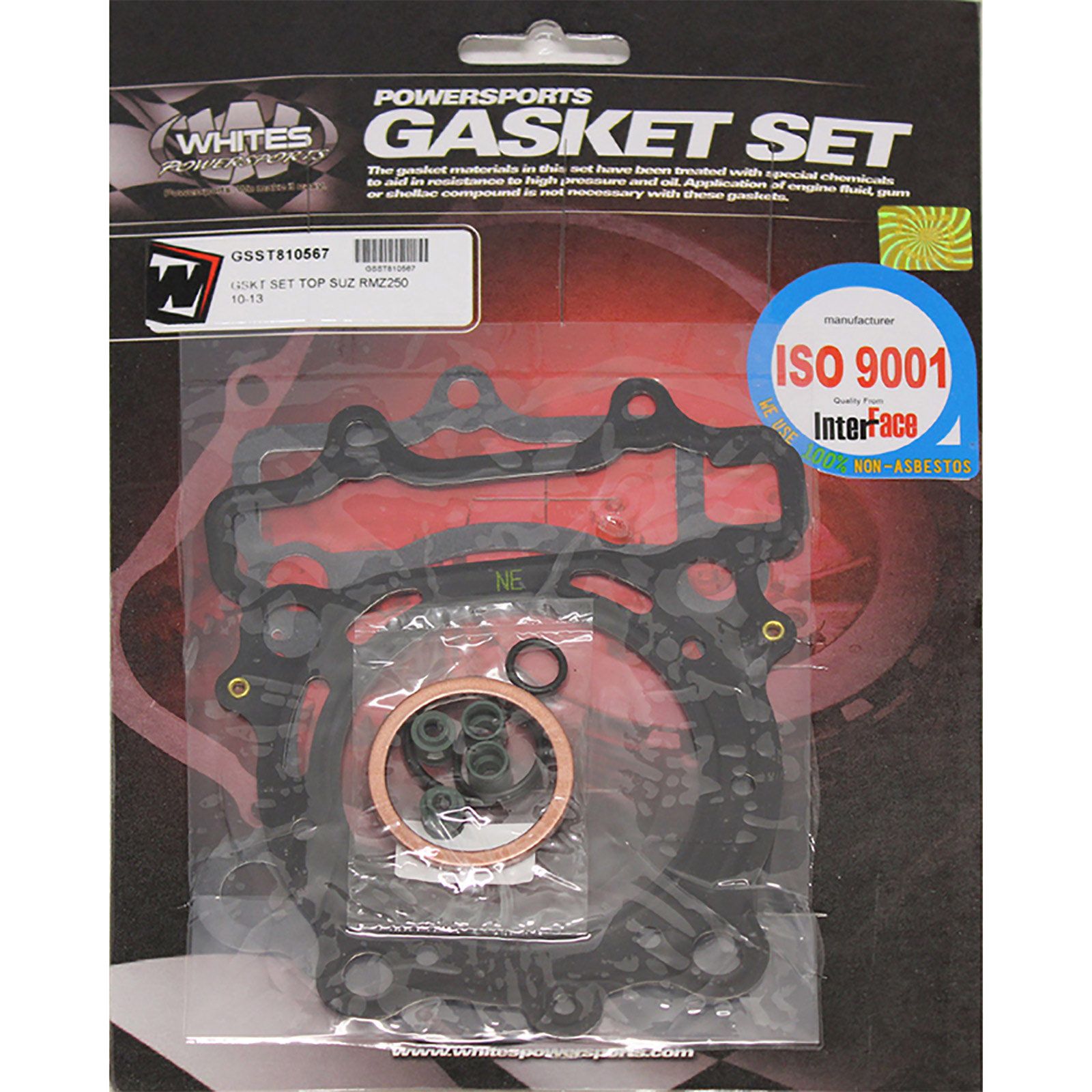 WHITES GASKET SET TOP SUZ RMZ250 10-18 - Image 1