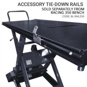 BIKE LIFT ACCESSORY TIE-DOWN SIDE RAILS WITH SLIDING HOOKS 200 CM - Image 1