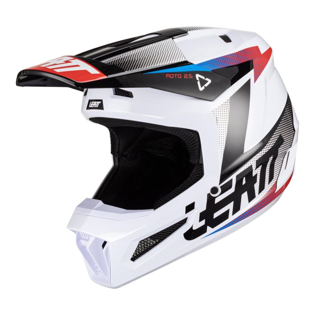 Leatt Moto 2.5 Motocross helmet Black/White